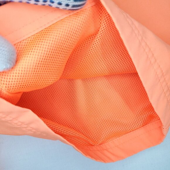 Mossimo Boardshorts Mens 28 / Boys 16 Bright Neon Orange Mesh Lined - Picture 7 of 12